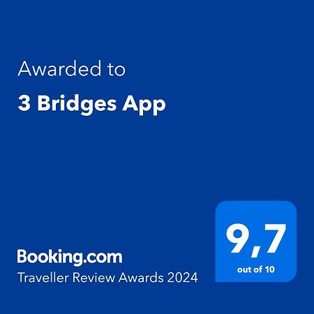 3 Bridges App Lejlighed Ljubljana Eksteriør billede